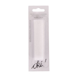 SACHET DE 6 / OURLET COUTURE POLYESTER THERMOCOLLANT BLANC 20 MM. * 10 M.